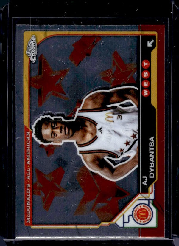 2025 Topps Chrome McDonald's All American #45 AJ Dybantsa