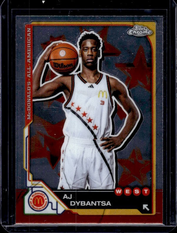 2025 Topps Chrome McDonald's All American #7 AJ Dybantsa