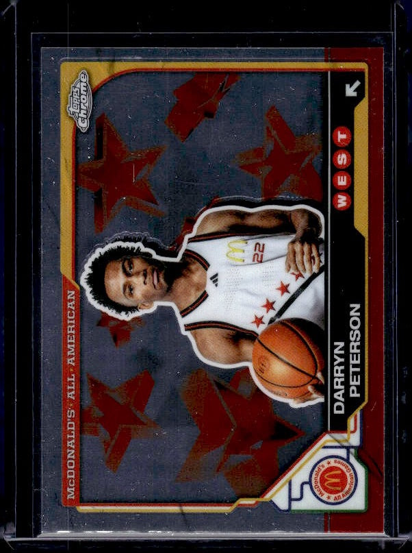2025 Topps Chrome McDonald's All American #50 Darryn Peterson
