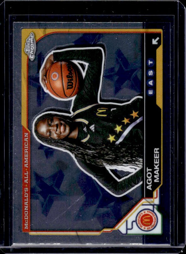 2025 Topps Chrome McDonald's All American #55 Agot Makeer