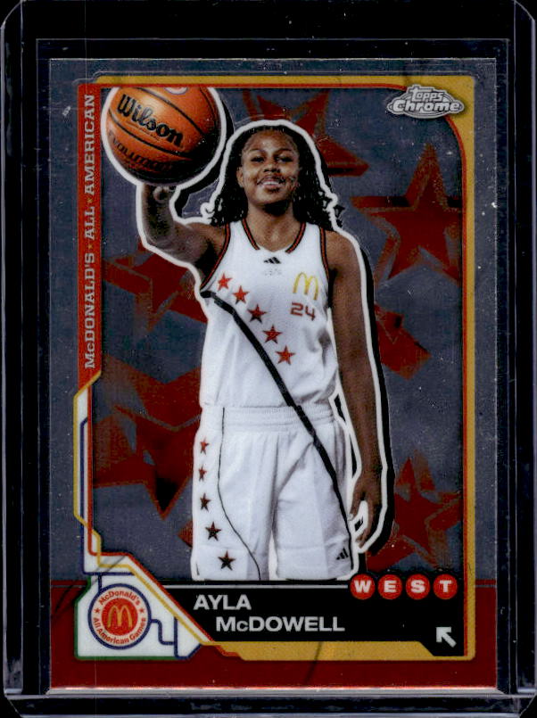 2025 Topps Chrome McDonald's All American #32 Ayla McDowell