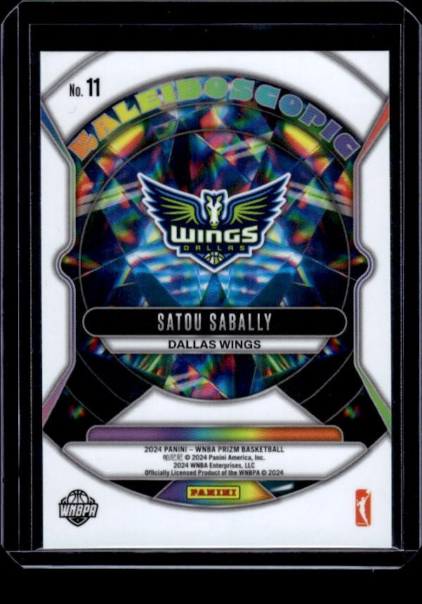 2024 Panini Prizm WNBA #11 Satou Sabally Kaleidoscopic