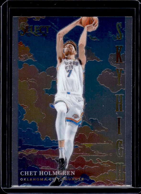 2024-25 Panini Select #12 Chet Holmgren Sky High