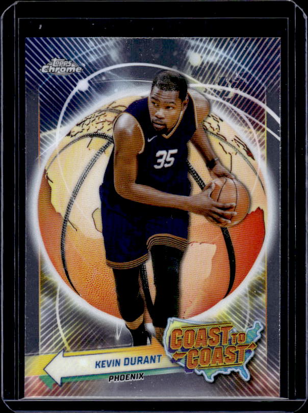 2023-24 Topps Chrome #CC-26 Kevin Durant Coast to Coast