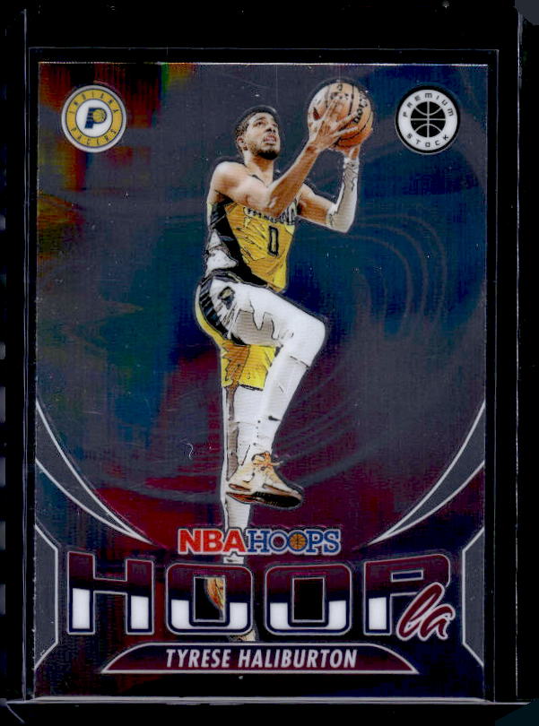 2023-24 Hoops Premium Stock #11 Tyrese Haliburton Hoopla