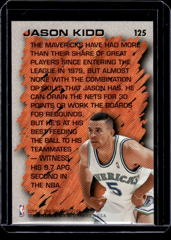 1996-97 Fleer #125 Jason Kidd