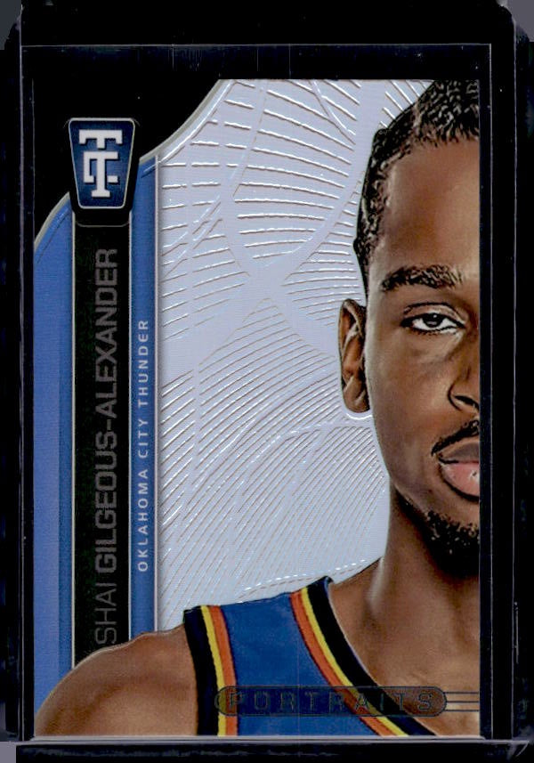 2024-25 Panini Totally Certified #5 Shai Gilgeous-Alexander Portraits Mirror
