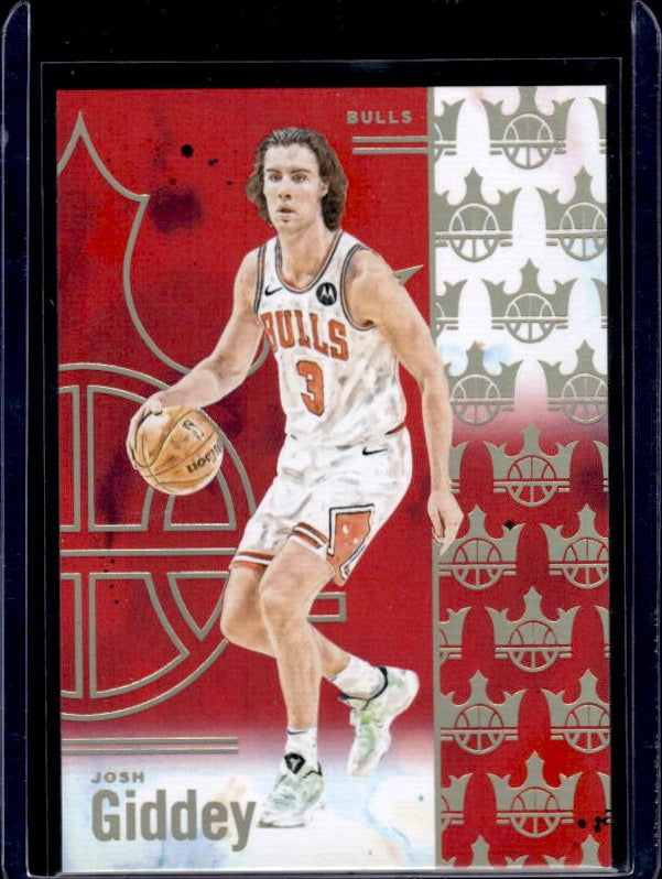 2024-25 Panini Court Kings #79 Josh Giddey Ruby #/149