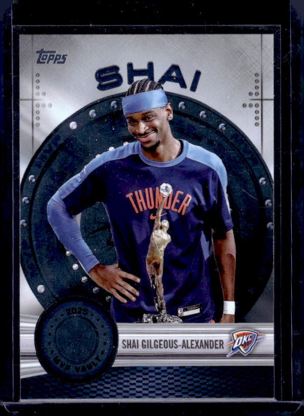 2025-26 Topps #MVP-2 Shai Gilgeous-Alexander MVP Vault