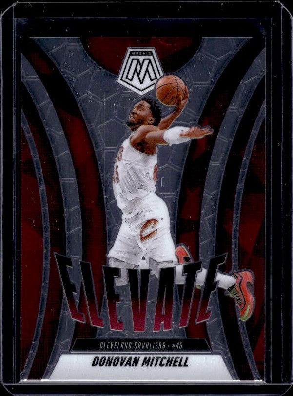 2024-25 Panini Mosaic #5 Donovan Mitchell Elevate