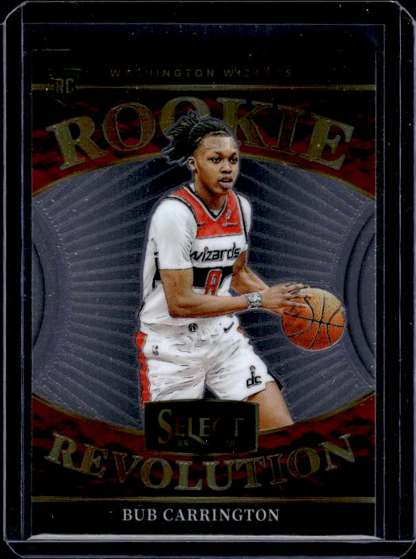 2024-25 Panini Select #7 Bub Carrington Rookie Revolution