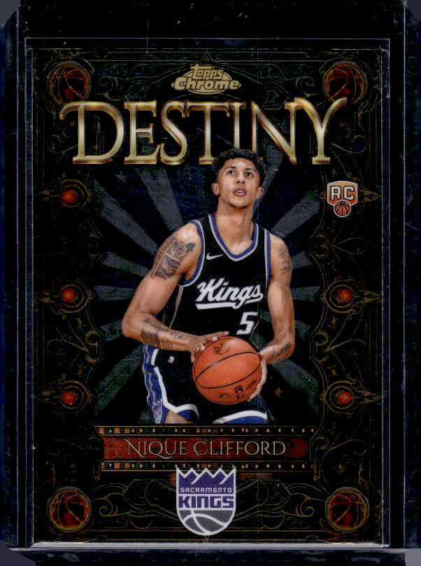 2025-26 Topps Chrome #D-20 Nique Clifford Destiny