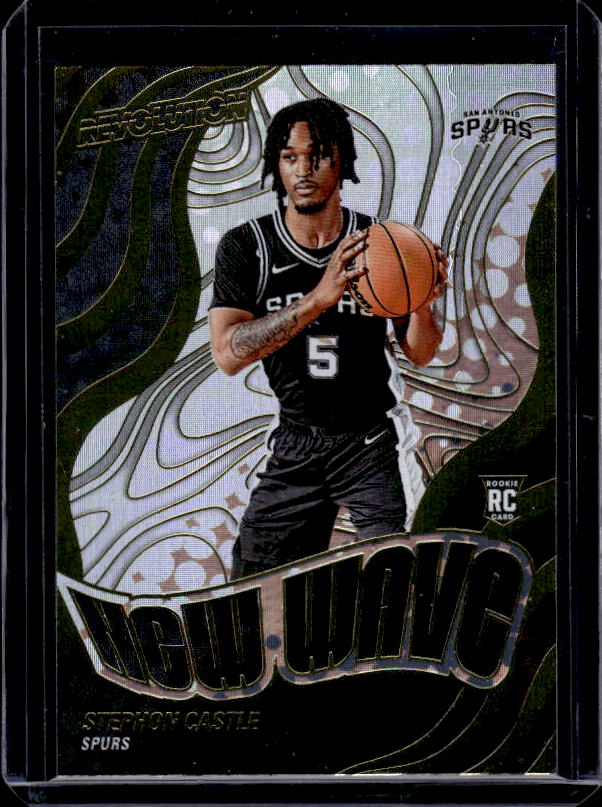 2024-25 Panini Revolution #18 Stephon Castle New Wave