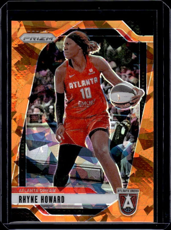 2024 Panini Prizm WNBA #39 Rhyne Howard Ice Orange Prizms