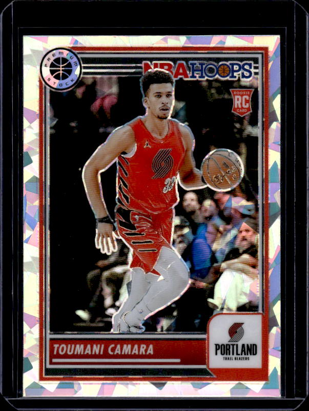 2023-24 Hoops Premium Stock #10 Toumani Camara Ice Prizm