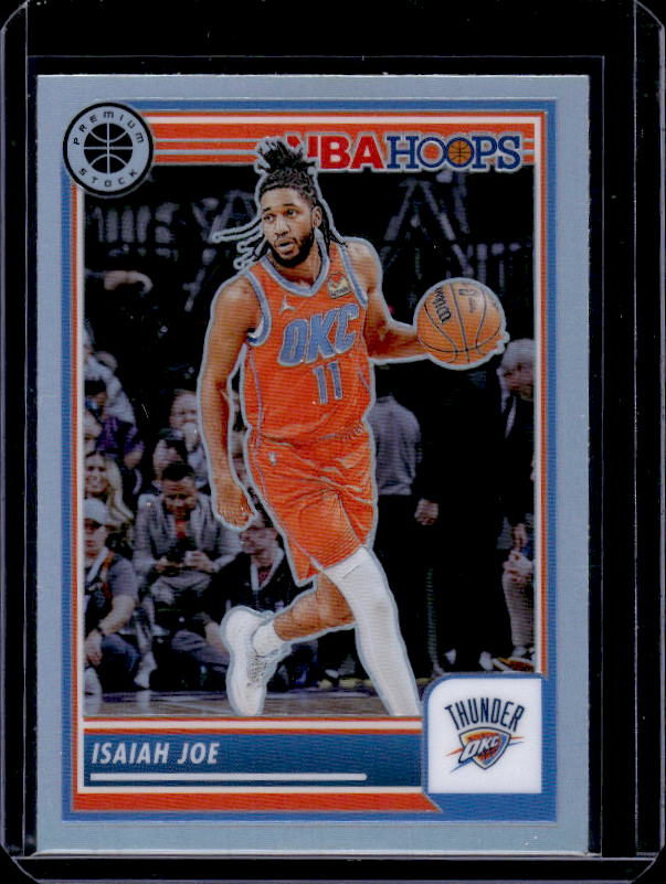 2023-24 Hoops Premium Stock #64 Isaiah Joe Ice Prizm