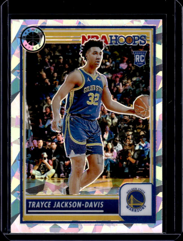 2023-24 Hoops Premium Stock #68 Trayce Jackson-Davis Ice Prizm