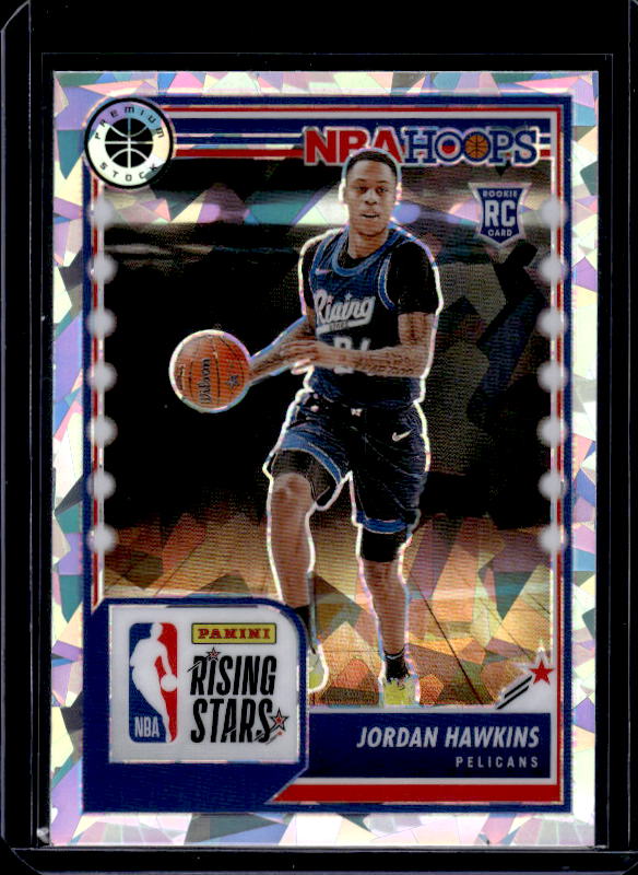 2023-24 Hoops Premium Stock #288 Jordan Hawkins Ice Prizm