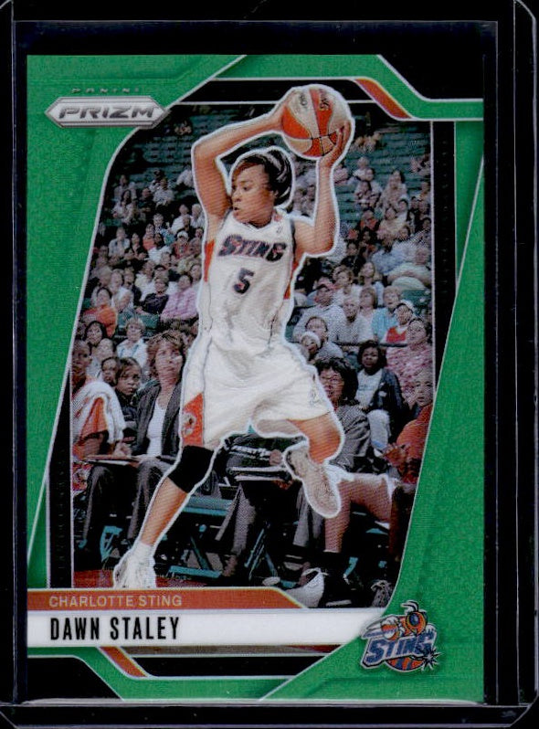 2024 Panini Prizm WNBA #106 Dawn Staley Green Prizms
