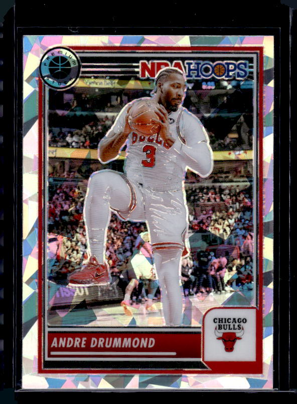 2023-24 Hoops Premium Stock #33 Andre Drummond Ice Prizm