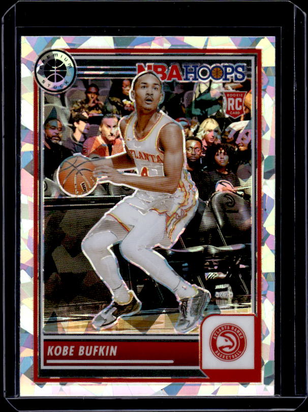 2023-24 Hoops Premium Stock #148 Kobe Bufkin Ice Prizm