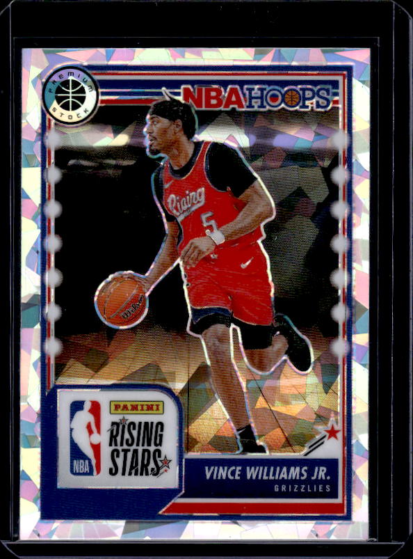 2023-24 Hoops Premium Stock #292 Vince Williams Jr. Ice Prizm