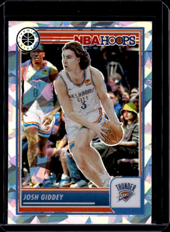 2023-24 Hoops Premium Stock #70 Josh Giddey Premium