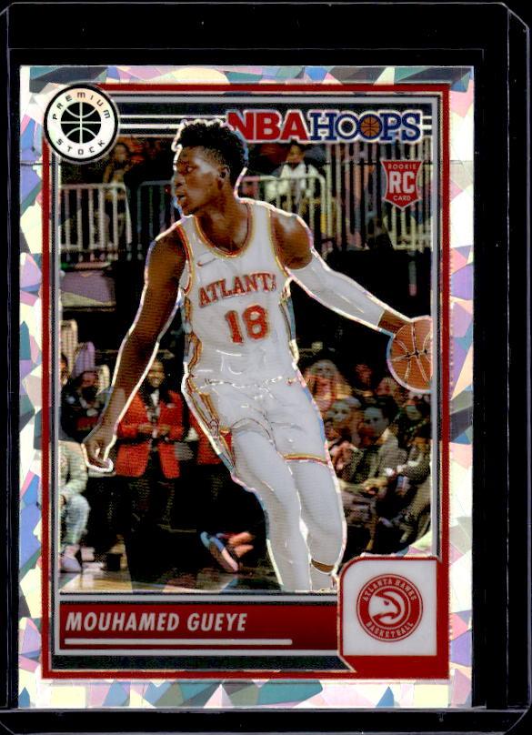 2023-24 Hoops Premium Stock #27 Mouhamed Gueye Ice Prizm