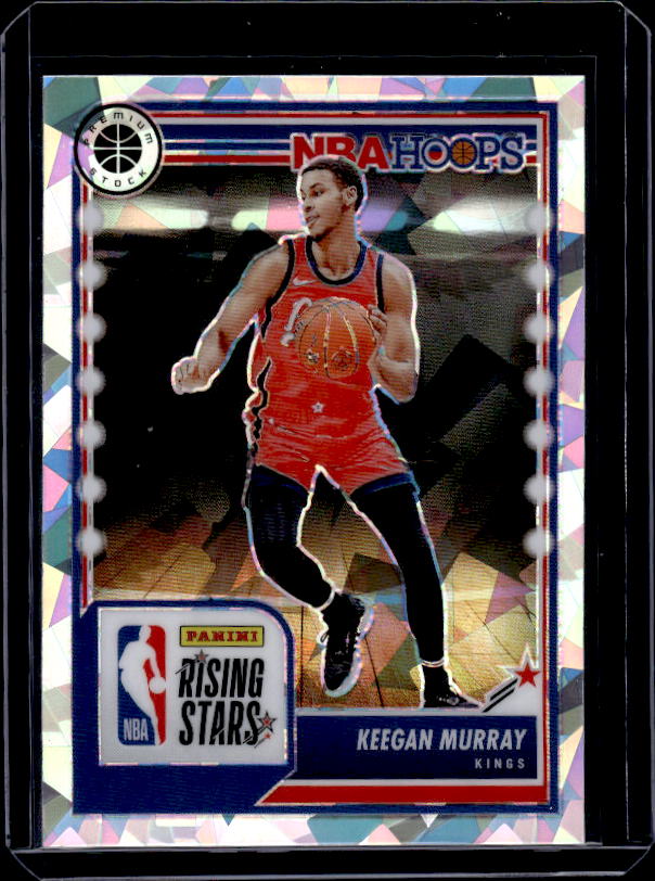 2023-24 Hoops Premium Stock #289 Keegan Murray Ice Prizm