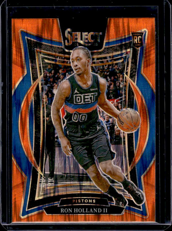 2024-25 Panini Select #74 Ron Holland II Orange Flash Prizm