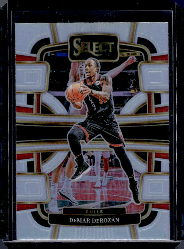 2023-24 Panini Select #10 DeMar DeRozan Silver Prizms