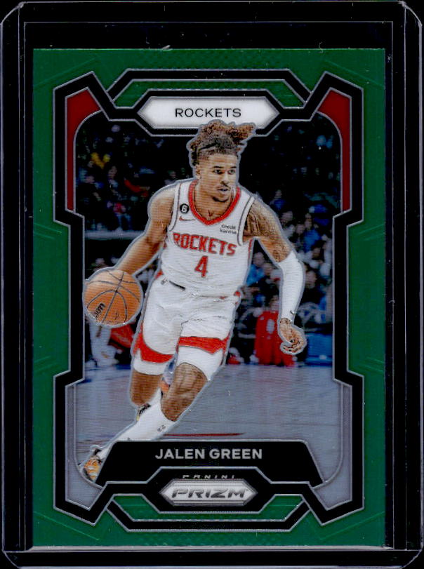 2023-24 Panini Prizm #29 Jalen Green Prizms Green