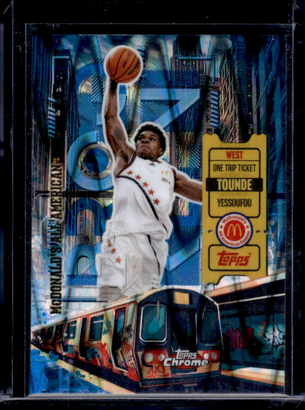 2025 Topps Chrome McDonald's All American #15 Tounde Yessoufou RayWave
