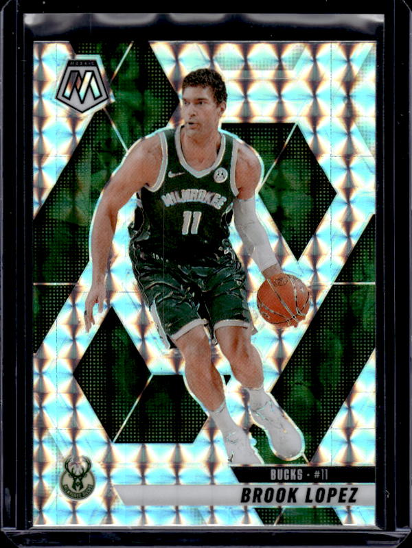2024-25 Panini Mosaic #45 Brook Lopez Base Mosaic