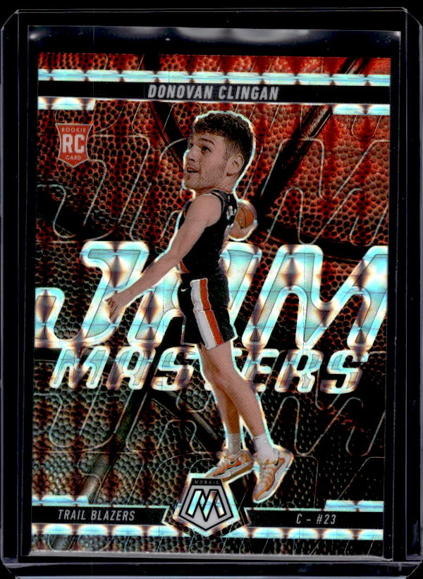 2024-25 Panini Mosaic #5 Donovan Clingan Jam Masters Mosaic