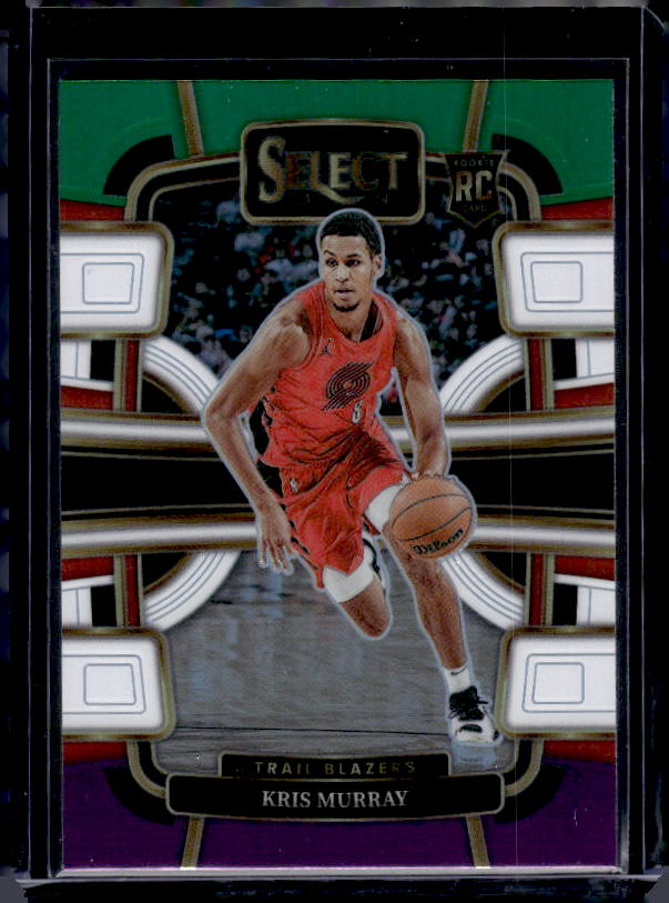 2023-24 Panini Select #91 Kris Murray Green White Purple Prizms