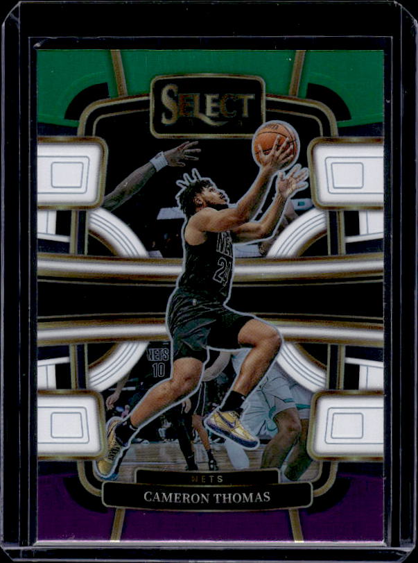 2023-24 Panini Select #6 Cameron Thomas Silver Prizms