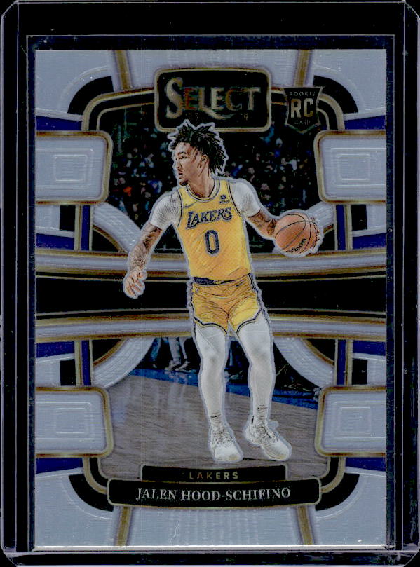2023-24 Panini Select #99 Jalen Hood-Schifino Silver Prizms