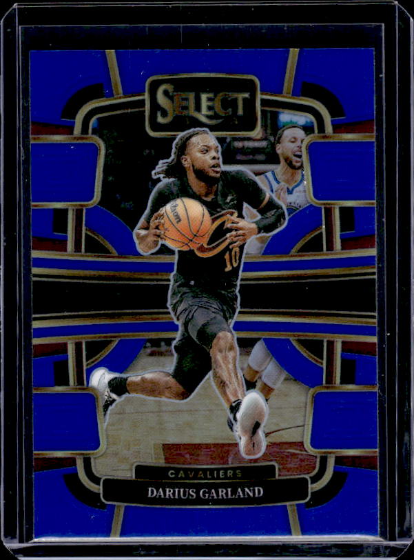2023-24 Panini Select #50 Darius Garland Blue Prizms