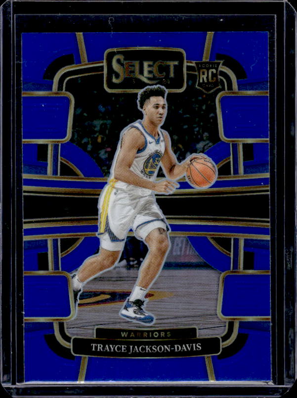 2023-24 Panini Select #84 Trayce Jackson-Davis Blue Prizms