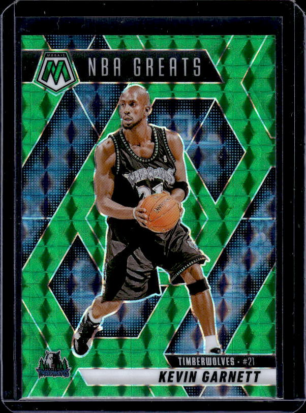 2024-25 Panini Mosaic #293 Kevin Garnett Green Mosaic