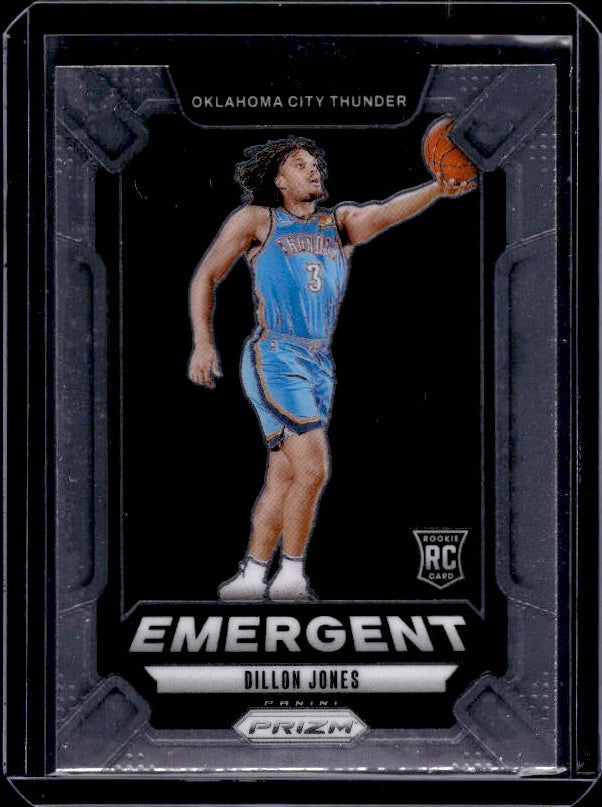 2024-25 Panini Prizm #11 Dillon Jones Emergent
