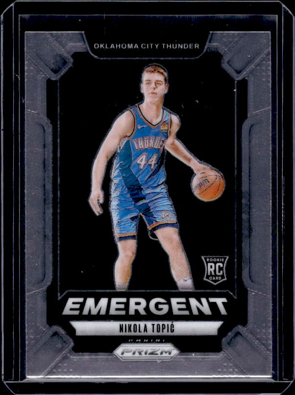 2024-25 Panini Prizm #18 Nikola Topic Emergent