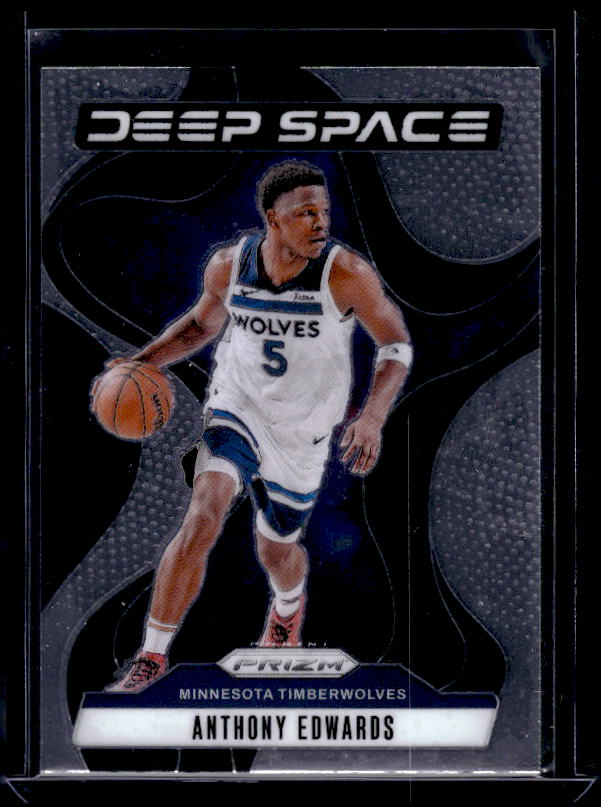2024-25 Panini Prizm #3 Anthony Edwards Deep Space