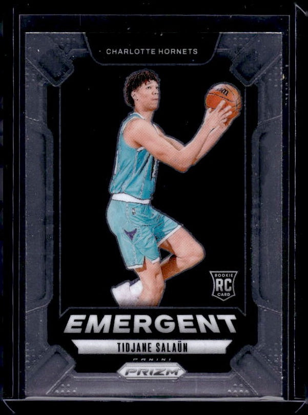 2024-25 Panini Prizm #5 Tidjane Salaun Emergent