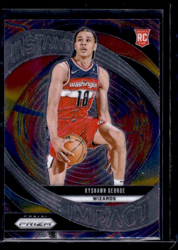 2024-25 Panini Prizm #19 Kyshawn George Instant Impact
