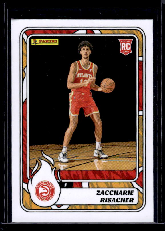 2024-25 Panini NBA Sticker & Card Collection #71 Zaccharie Risacher Cards