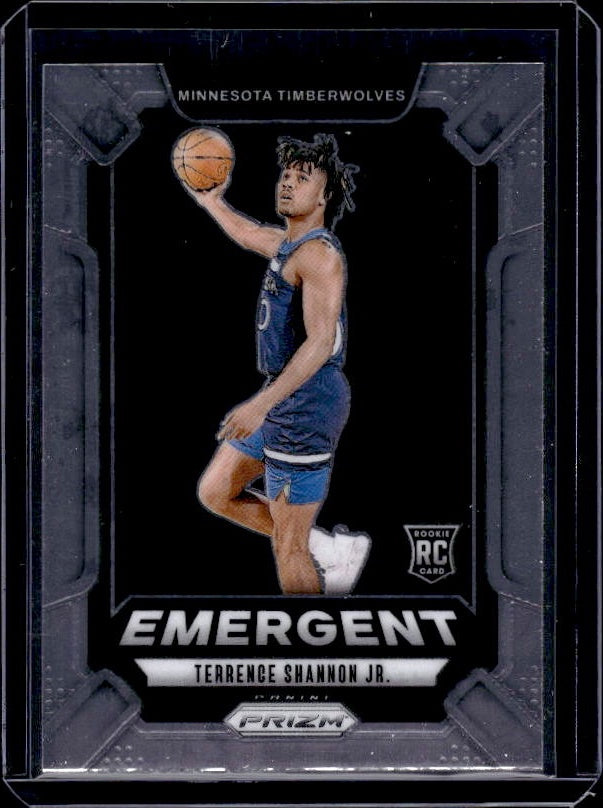 2024-25 Panini Prizm #17 Terrence Shannon Jr. Emergent