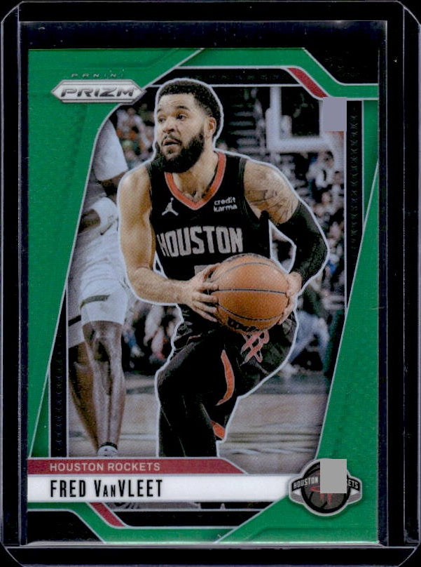 2024-25 Panini Prizm #170 Fred VanVleet Prizms Green