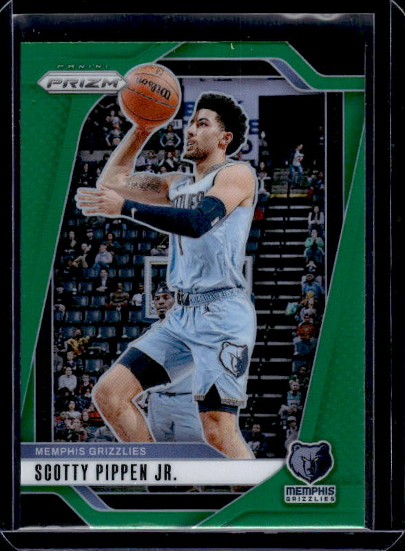 2024-25 Panini Prizm #95 Scotty Pippen Jr. Prizms Green